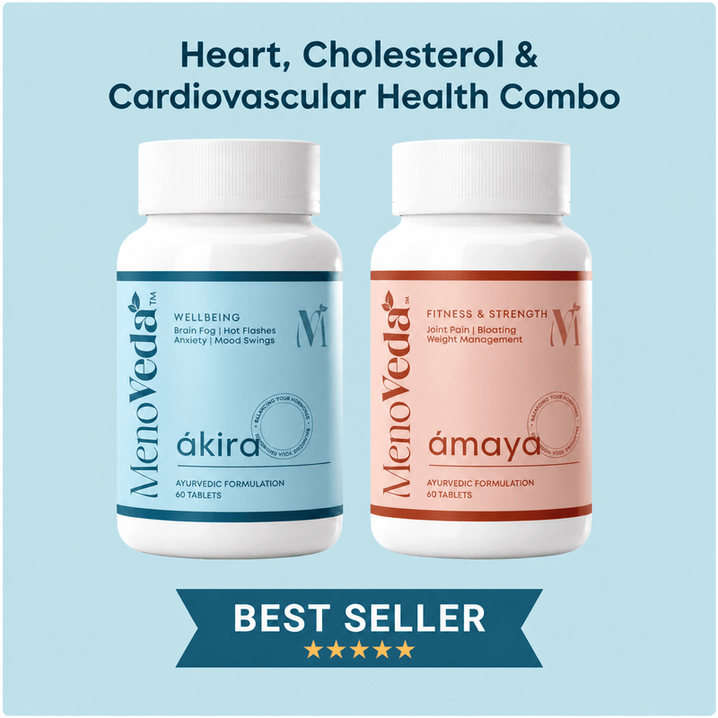Heart, Cholesterol & Cardiovascular Health Combo | Akira + Amaya Combo | Results in 90 Days Guaranteed*