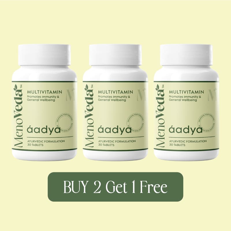 Aadya Multivitamin - Menopause Supplement for Women - Buy 3 Pay for 2