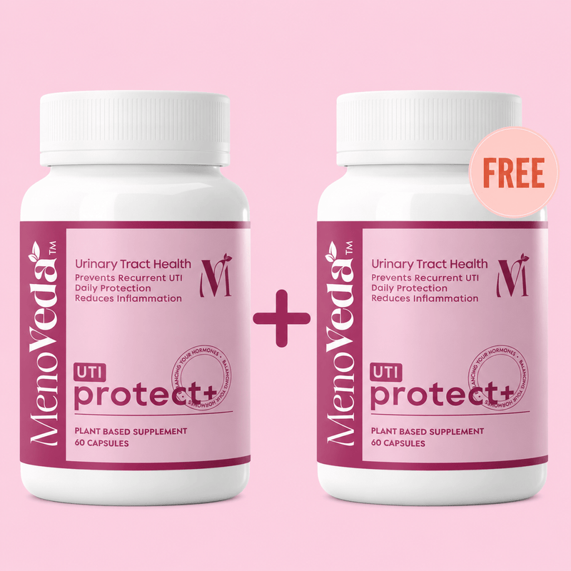 BUY 1 GET 1 | Menoveda UTI Capsules - Supports Bladder, Kidney & Urinary Tract Health