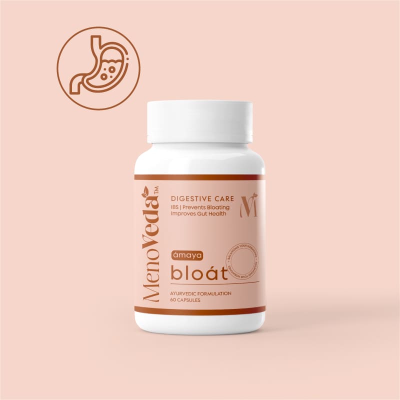 Bloat - Gut Health & IBS Menopause Supplement For Women - Reduces Bloating, Indigestion & Burping