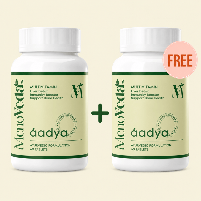 BUY 1 GET 1 | Aadya Multivitamin 60 Tablets - Menopause Supplement for Women