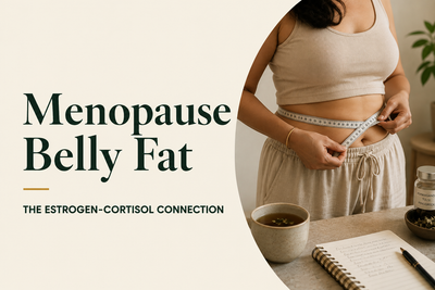 Menopause Belly Fat: The Estrogen-Cortisol Connection