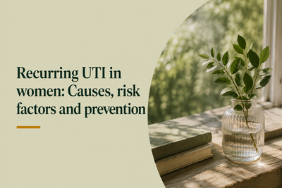 RECURRING UTI IN WOMEN: CAUSES, RISK FACTORS AND PREVENTION