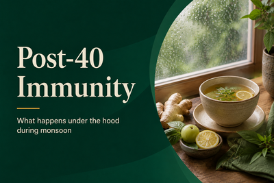 The Post-40 Immunity Shift: What Happens Under the Hood During Monsoon