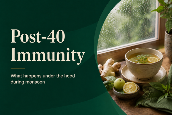 The Post-40 Immunity Shift: What Happens Under the Hood During Monsoon