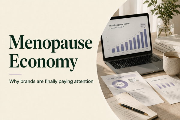 THE RISE OF THE MENOPAUSE ECONOMY: WHY BRANDS ARE FINALLY PAYING ATTENTION