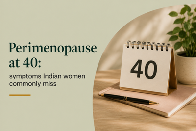 PERIMENOPAUSE AT 40: SYMPTOMS INDIAN WOMEN COMMONLY MISS